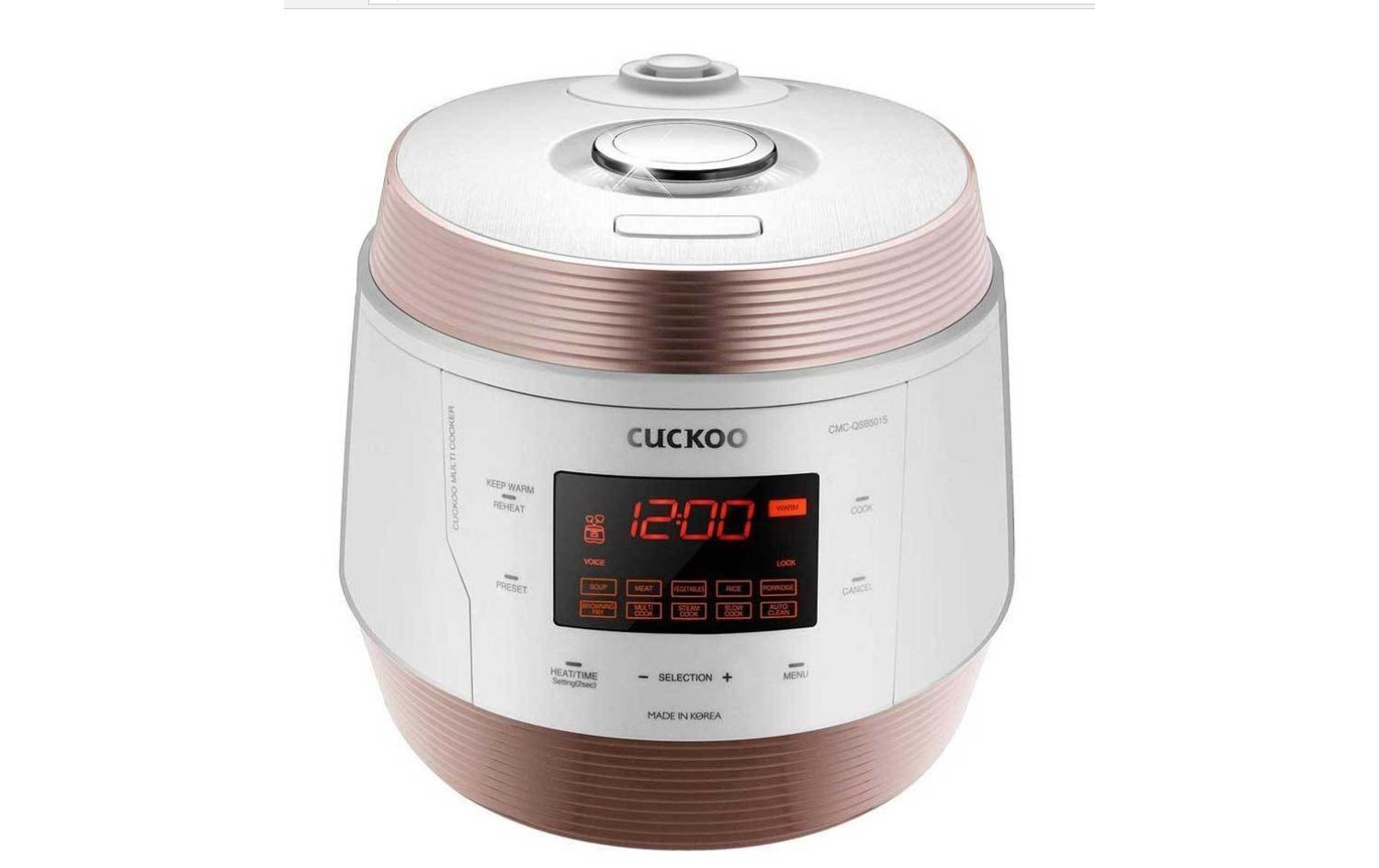 Cuckoo Multikocher »CMC-QSB501S 5 l« Sprachnavigationssystem