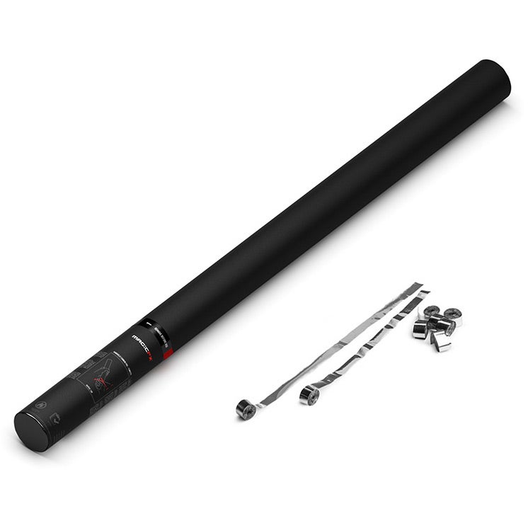 Magic FX HS04SLM Handheld Streamer Cannon 80cm Silver Metallic