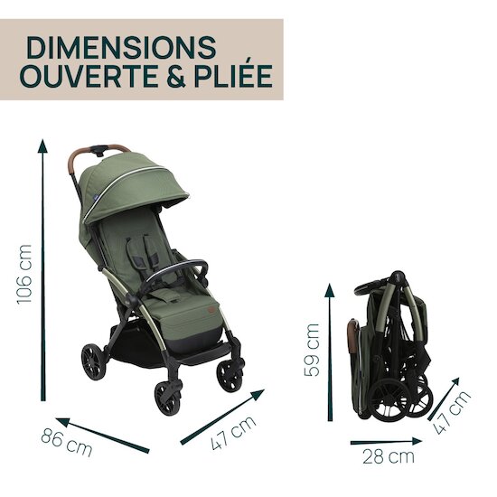 Poussette Goody xplus   Twinkle Green        de               Chicco
