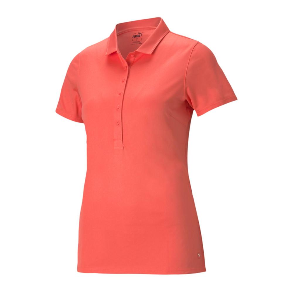 Puma Polo de golf Corail Femme Puma Rotation
