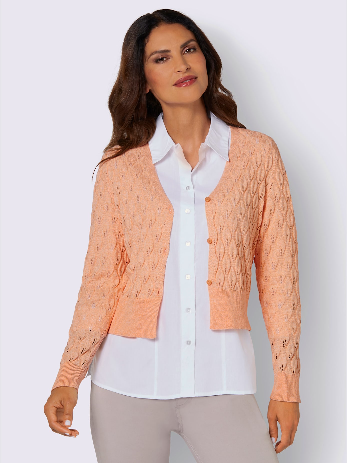 Boléro en tricot 50% coton