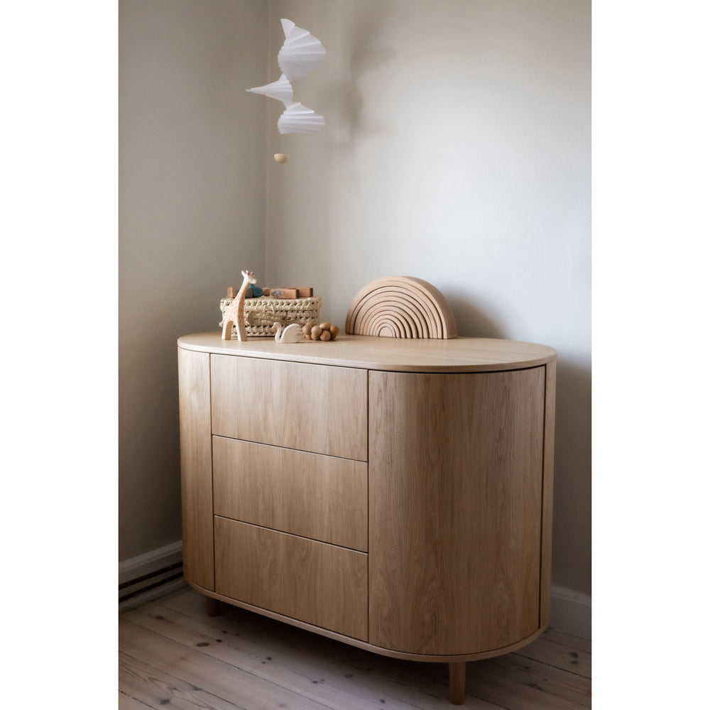 Køb KAS Kopenhagen Oak Veneer Kai Kommode