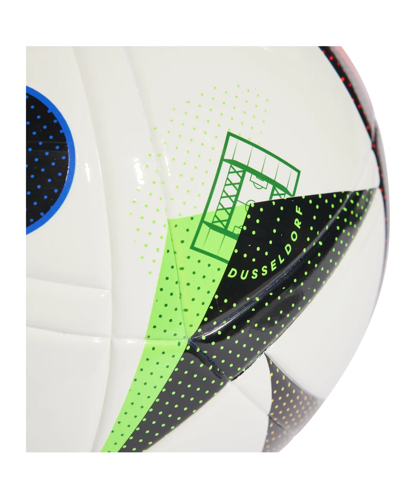 adidas Fussballliebe League Junior 290g Lightball EM 2024 Weiss Schwarz Blau