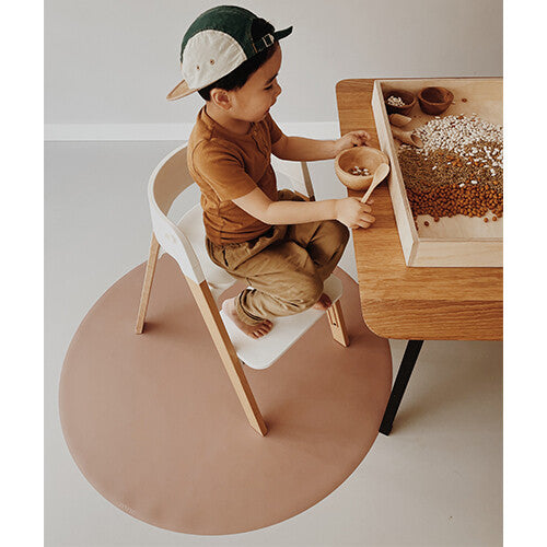 Eeveve knoeimat cappuccino bruin - Ø 110 cm