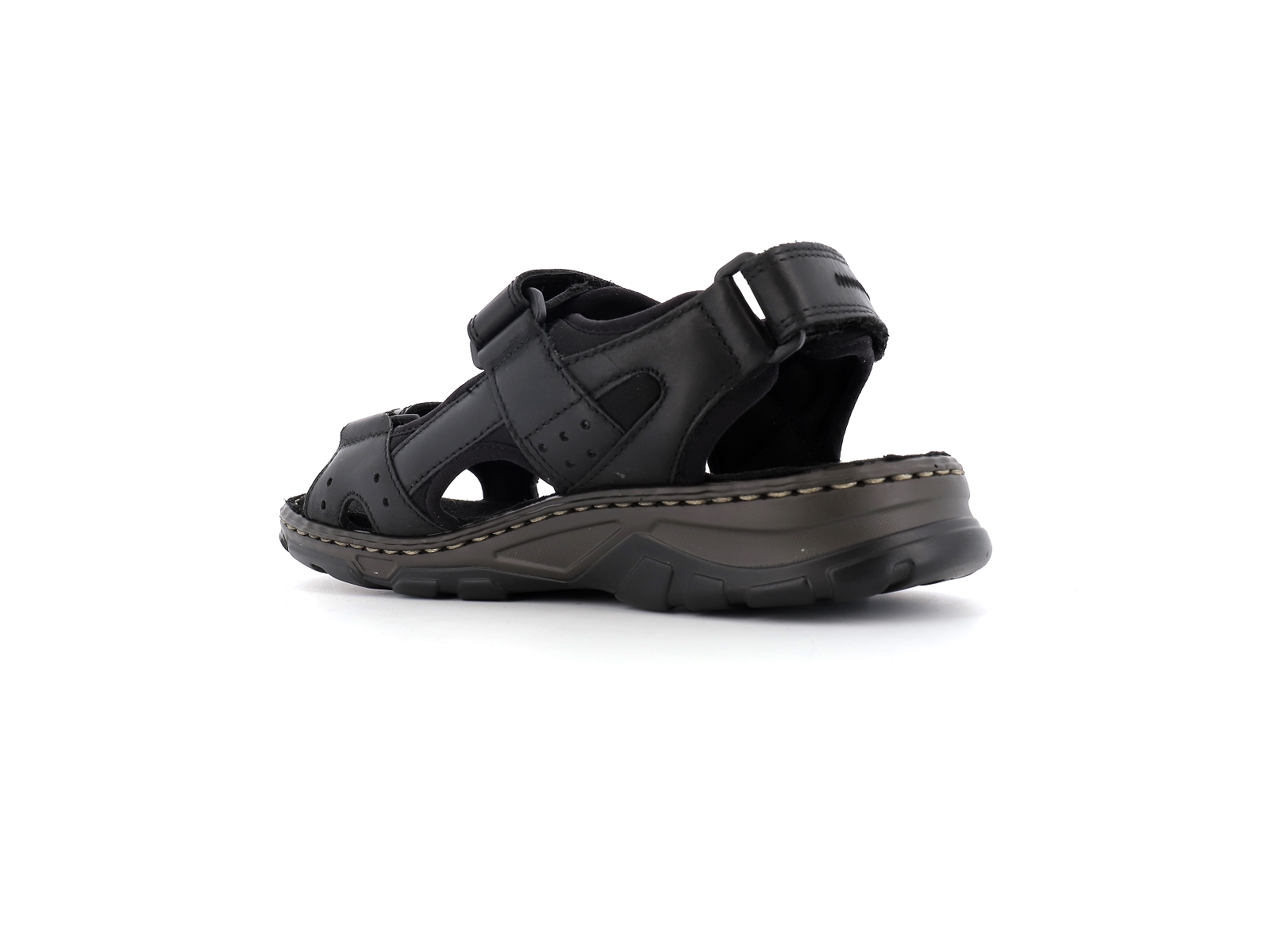 Tbs-JOHALIN Cuir Noir