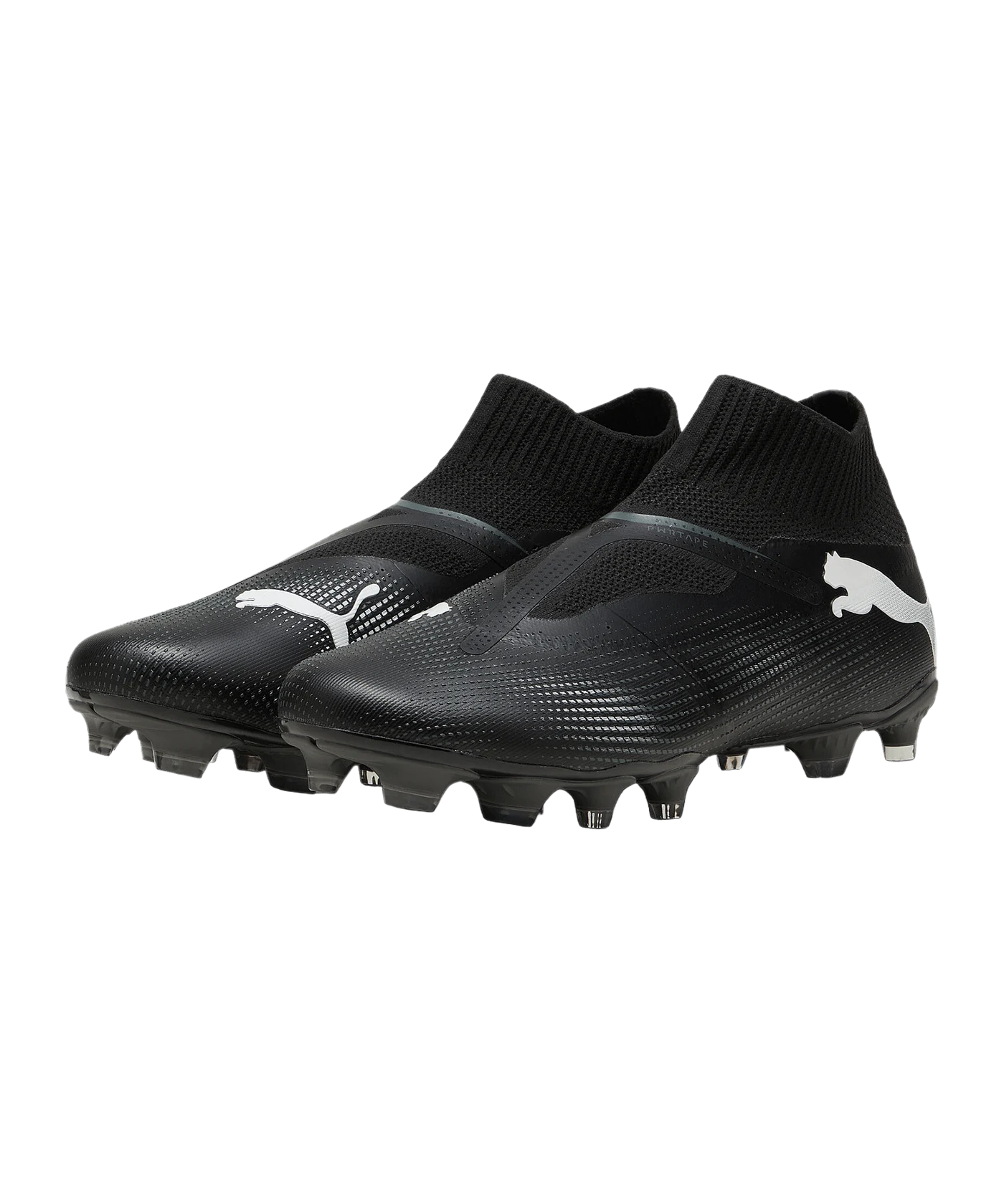 PUMA FUTURE 7 Match+ LL FG/AG Eclipse Schwarz Weiss F02