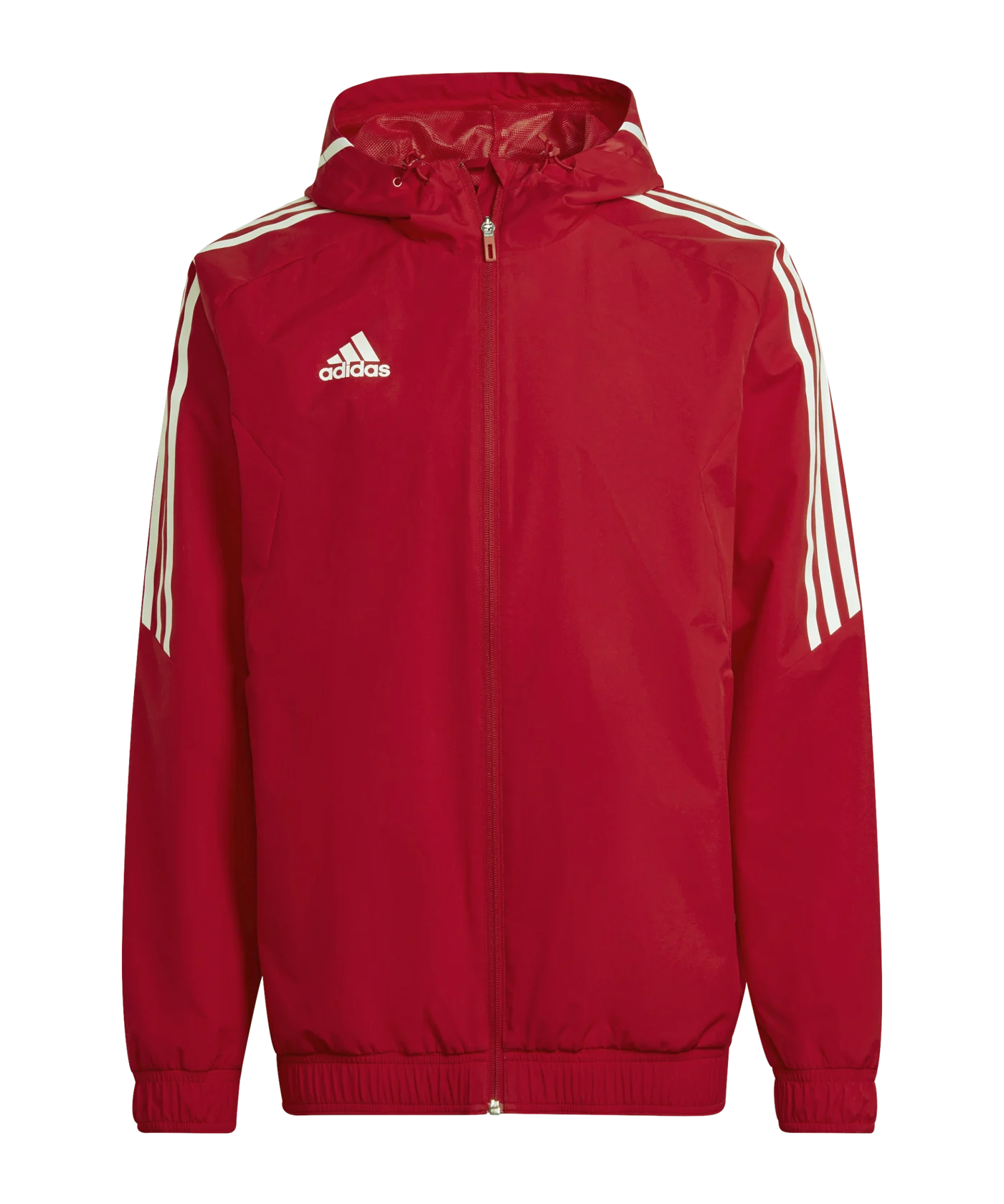 adidas Condivo 22 Allwetterjacke Rot Weiss
