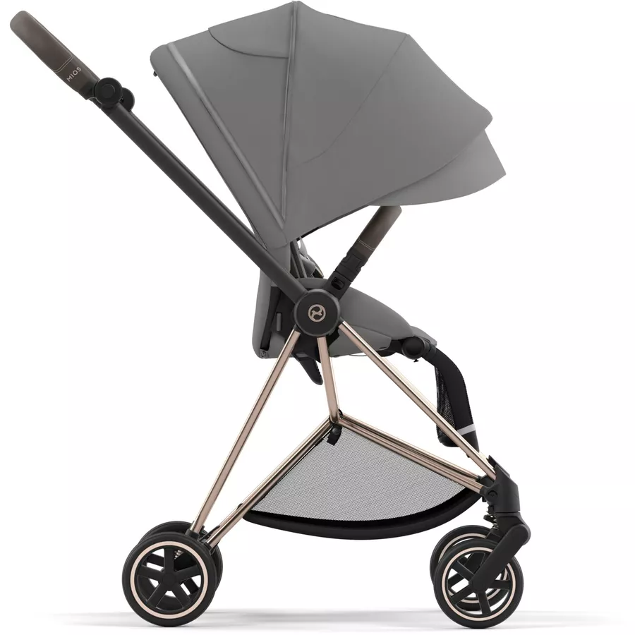 cybex PLATINUM Kombikinderwagen New Mios Rosegold Mirage Grey