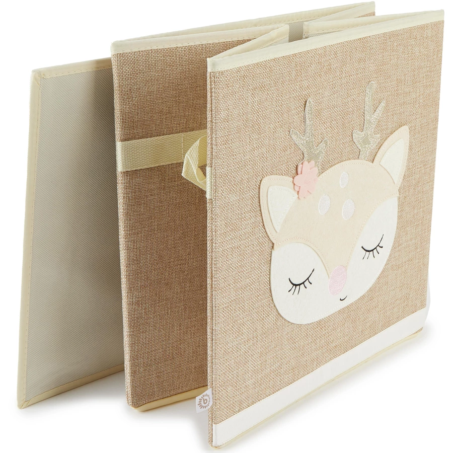 bieco Staubox Reh Ella, Natur 32cm