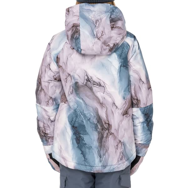 Veste snowboard 686 GIRLS HYDRA INSULATED JKT DUSTY ORCHID MARBLE