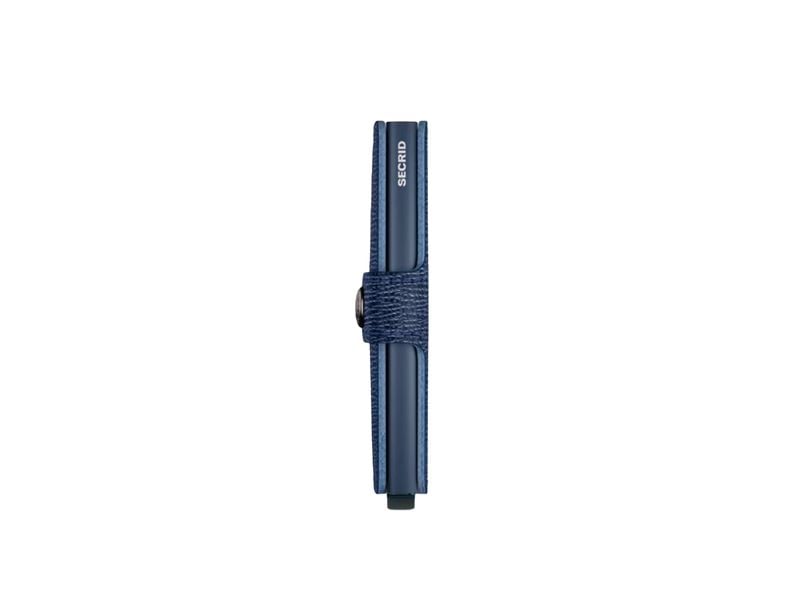 SECRID Portemonnaie Miniwallet Crisple Navy Noten- und Karten-Portemonnaie mit RFID-Schutz