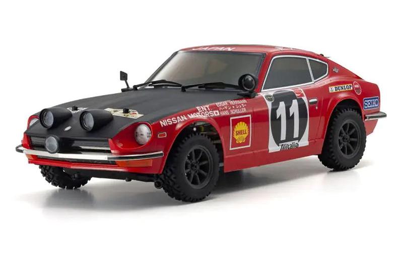 Rally Fazer FZ02-R Datsun 240Z 1971 ARTR, 1:10<br>4WD Rally-Modell mit detaillierter 1971 Datsun 240Z Rally Karosserie