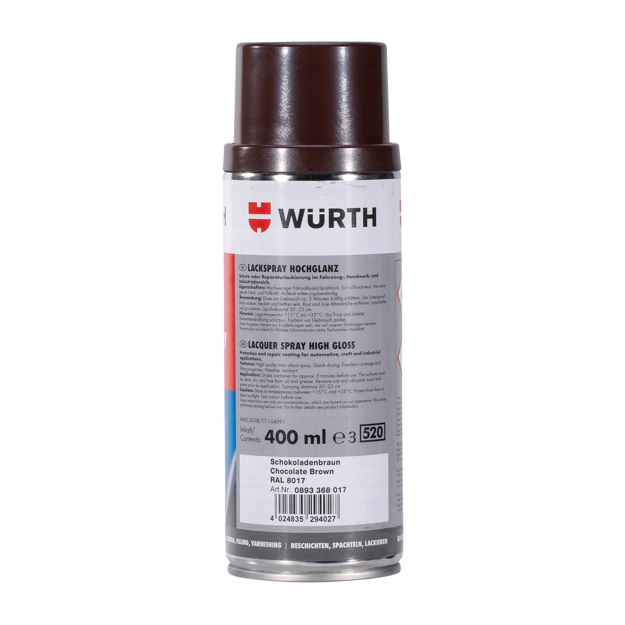 Diverse -  Farbspray braun
