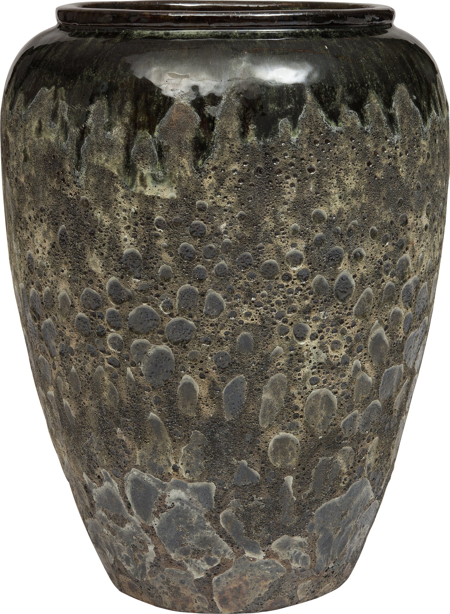 Intratuin bloempot Mario groen D 37 H 46 cm
