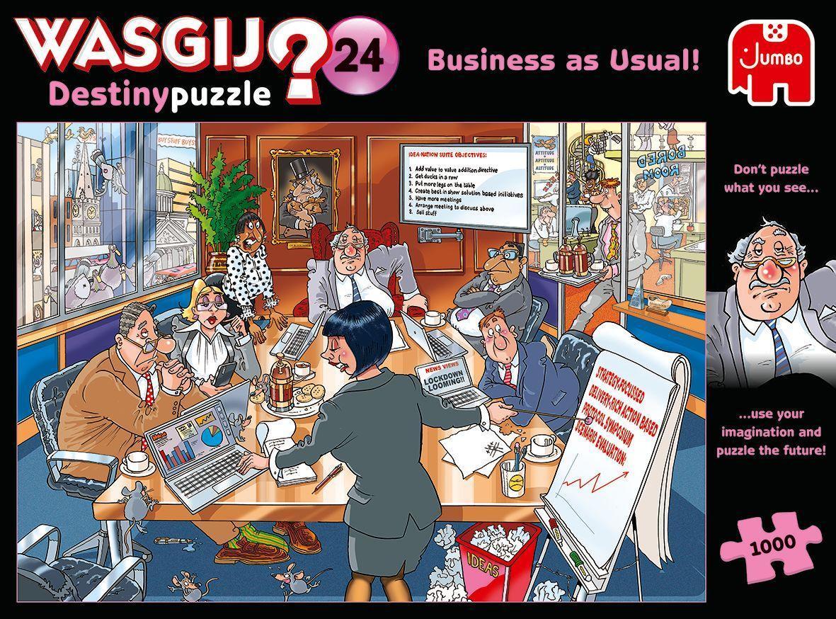 Wasgij Destiny 24 - Business as Usual!