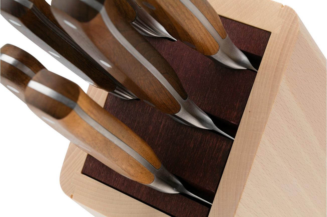 Victorinox Grand Maître Cutlery Block 7.7240.6, esdoornhout, 7-delige messenset met blok