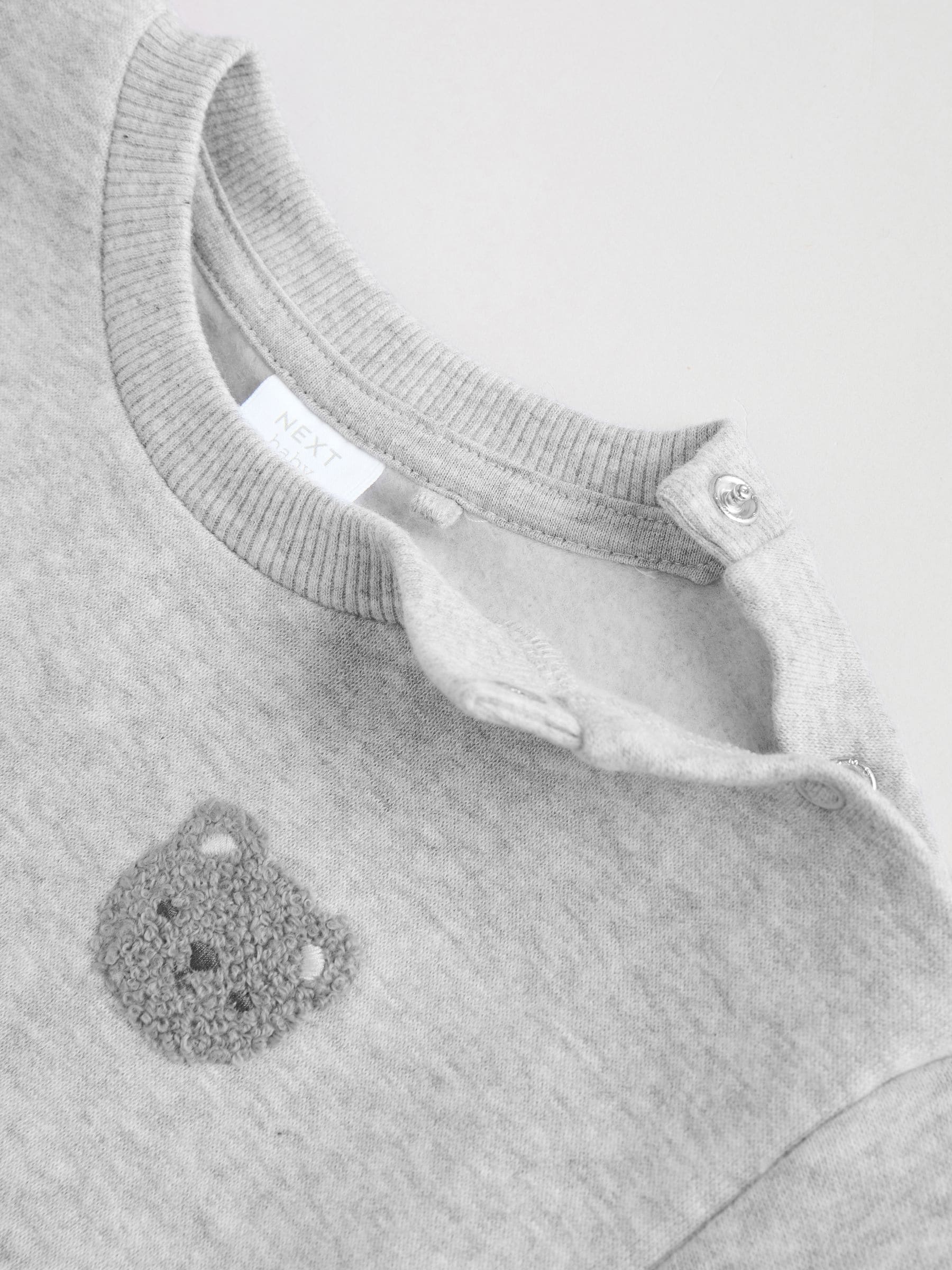 Grijze beer - Baby sweatshirt en joggingbroek set (0mnd-2jr)