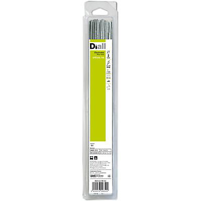 40 électrodes inox 2 mm Diall TIG