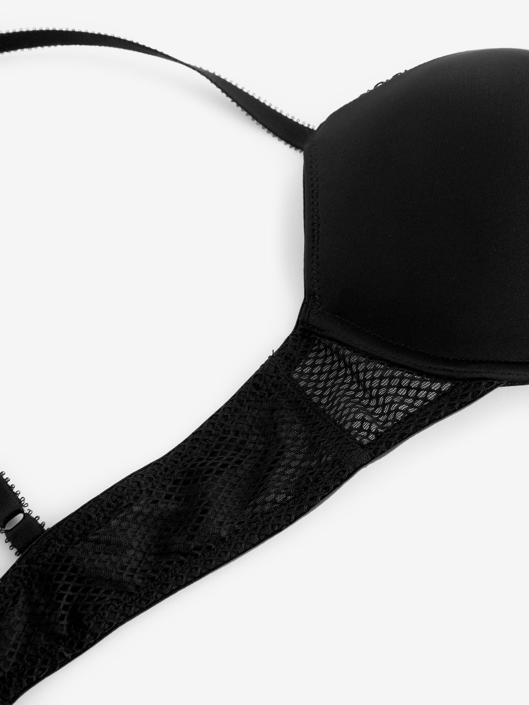 Zwart - A-DD push-up Triple Boost diepuitgesneden beha
