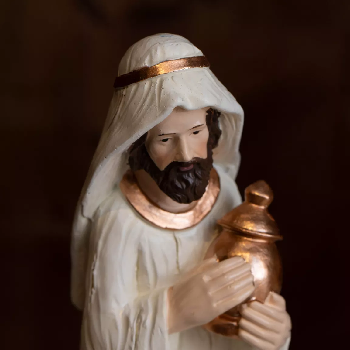 Les 10 santons (H25 cm) de Sainte-Bérénice