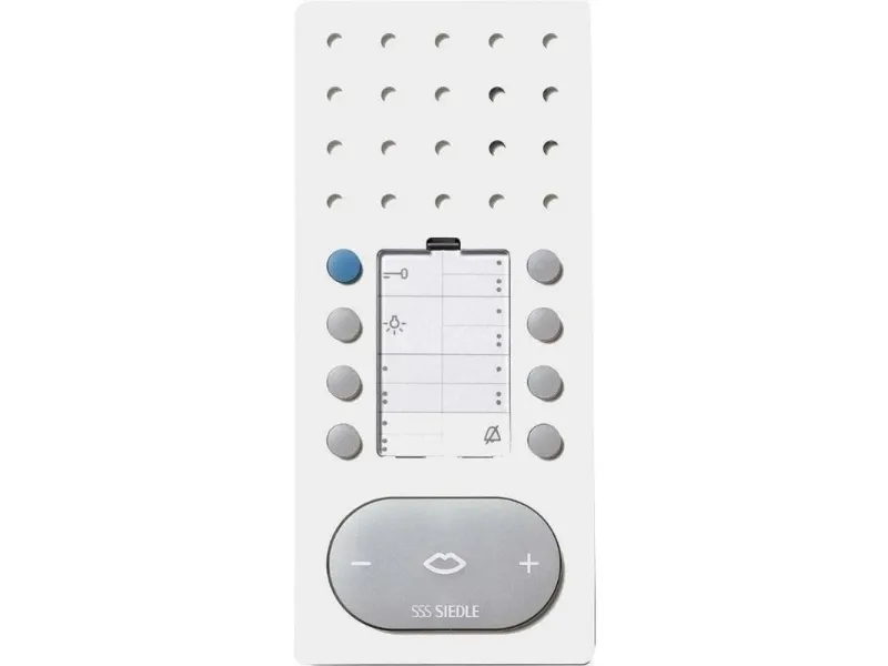 Siedle BFC 850-0, Ledningsført, Hvid, Væg, 91 mm, 27 mm, 201 mm