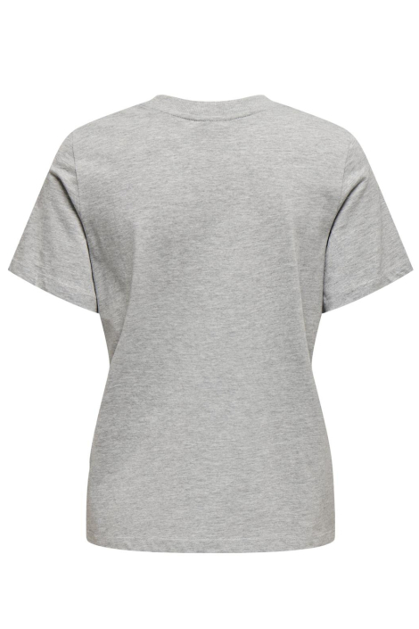 Jacqueline de Yong grijze dames t-shirt