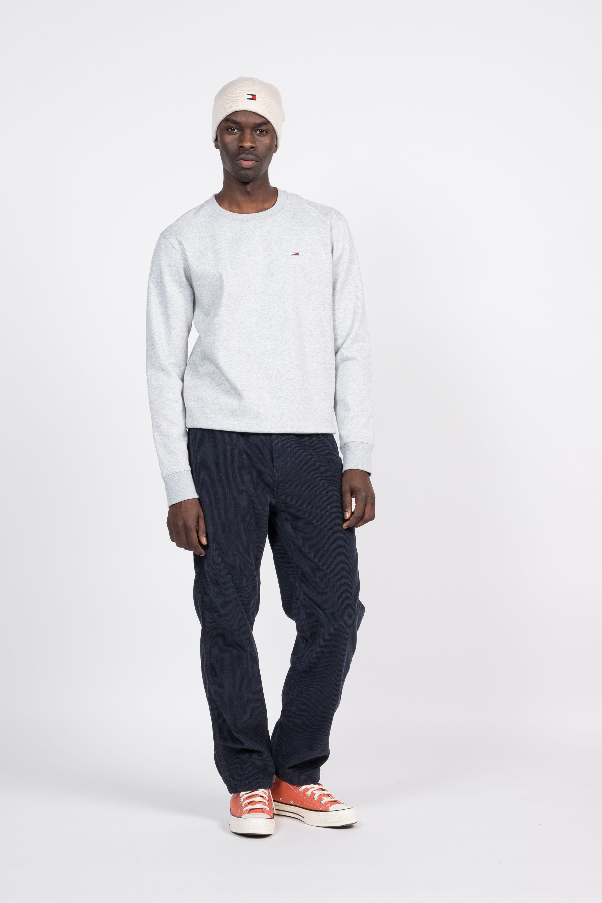 TOMMY JEANS sweat Gris