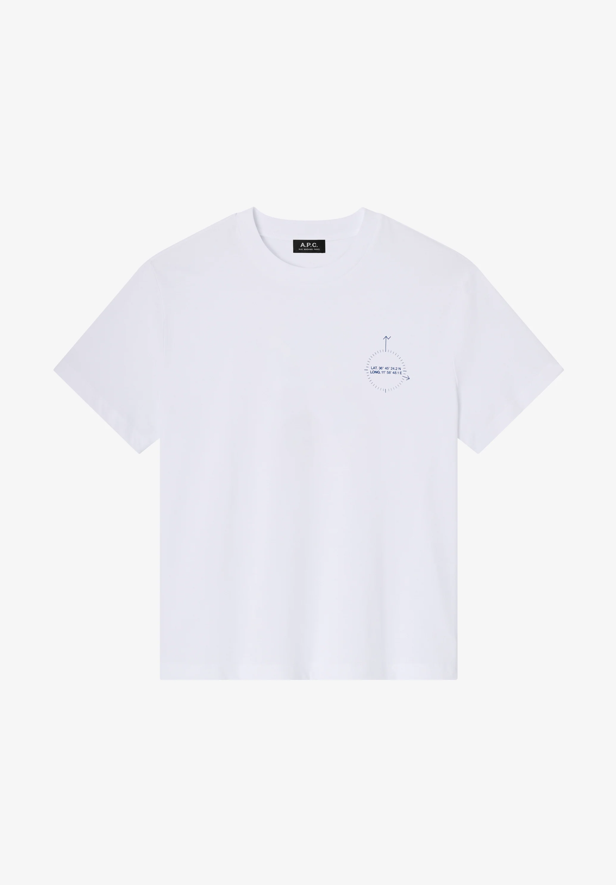 T-Shirt Boussole - Blanc