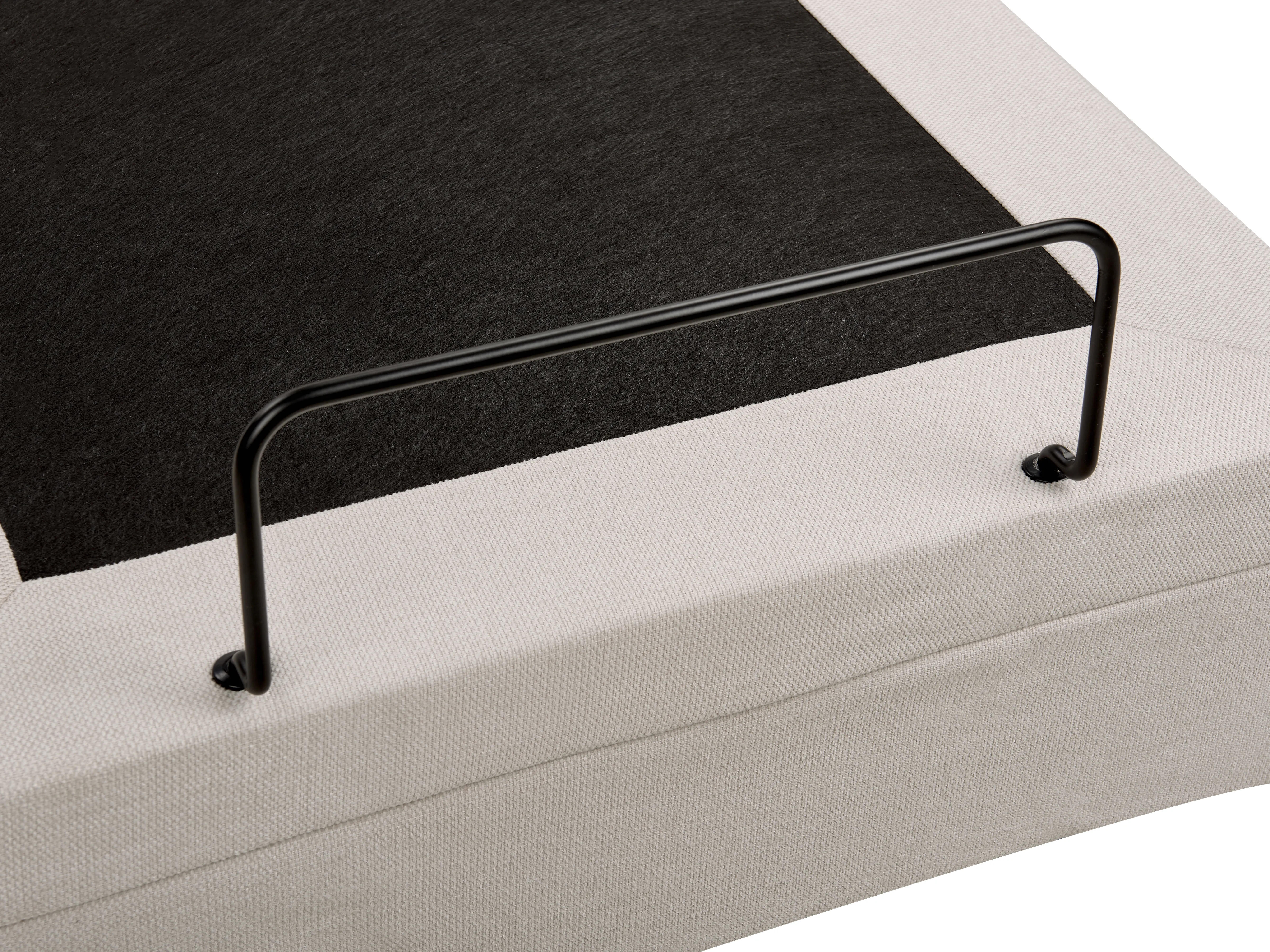 Verstelbaar bed Stof DUKE 180 x 200 cm Lichtbeige
