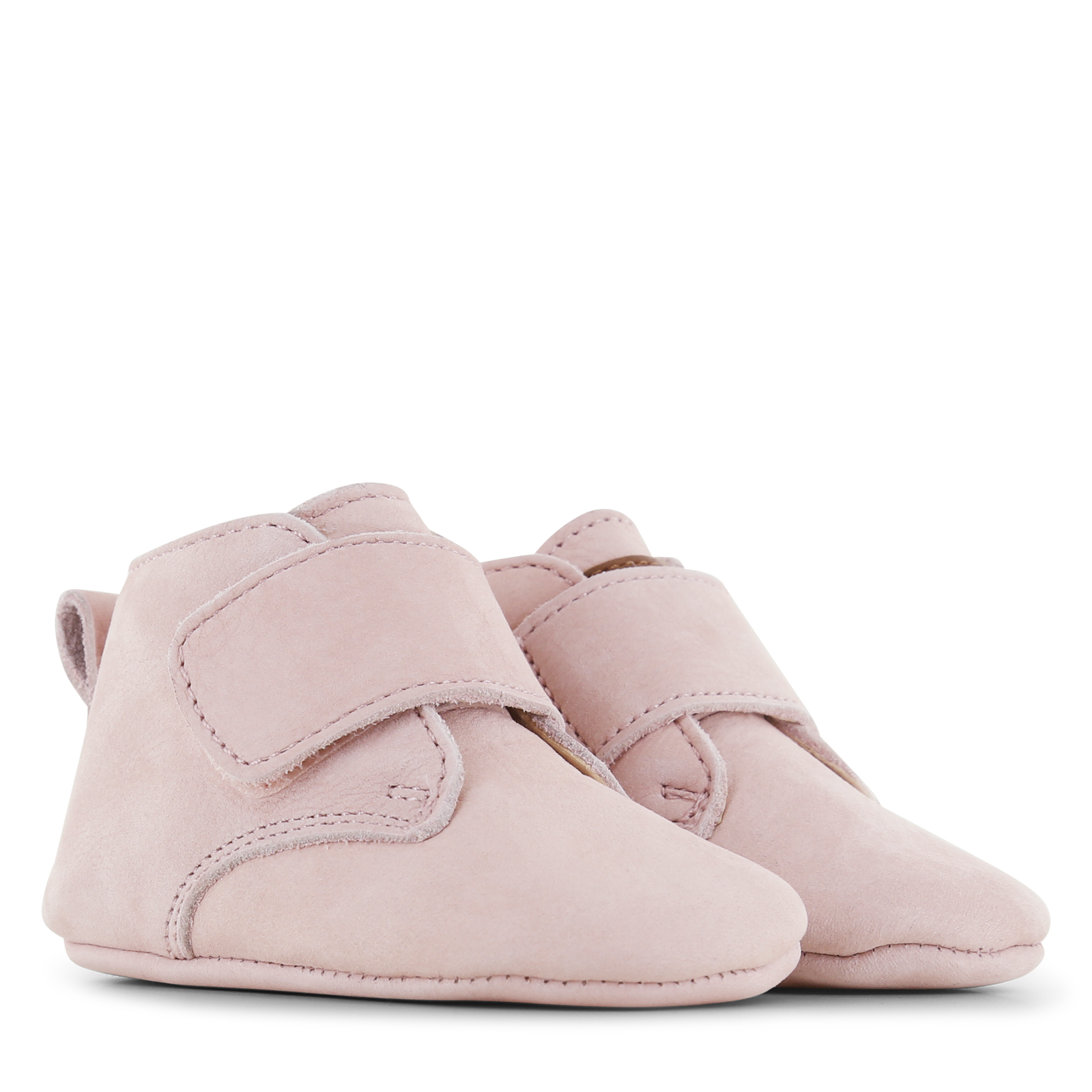 Shoesme Newborn rosa Pantoffel Klettverschluss