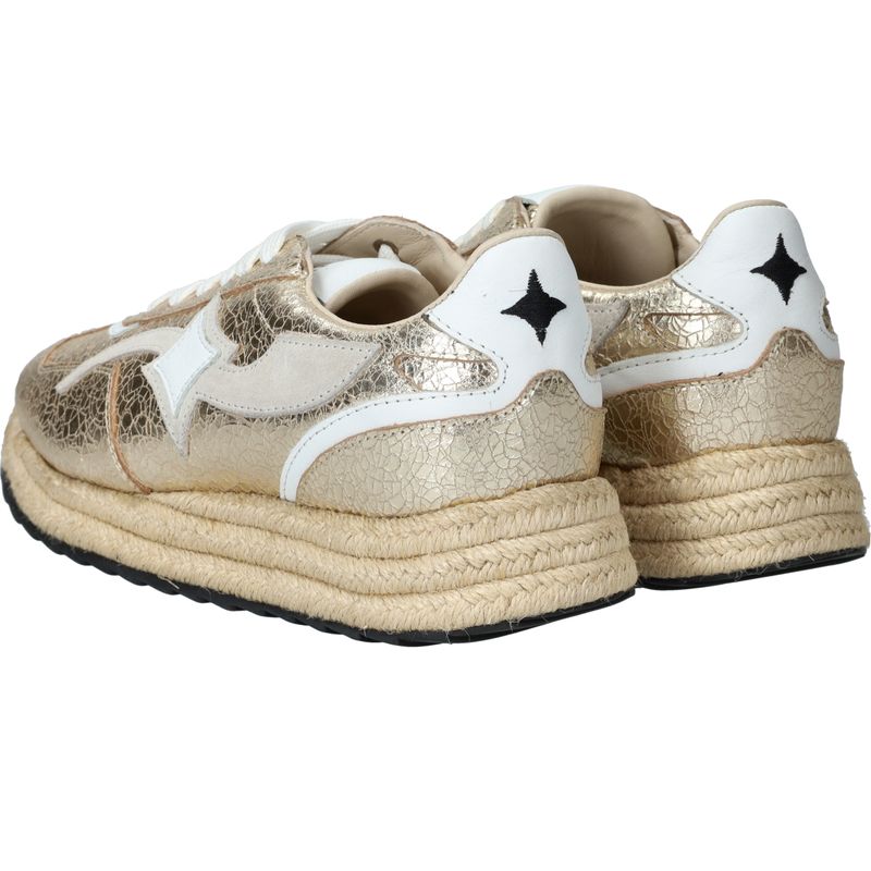 IQÔNIC Sneakers Goud Dames