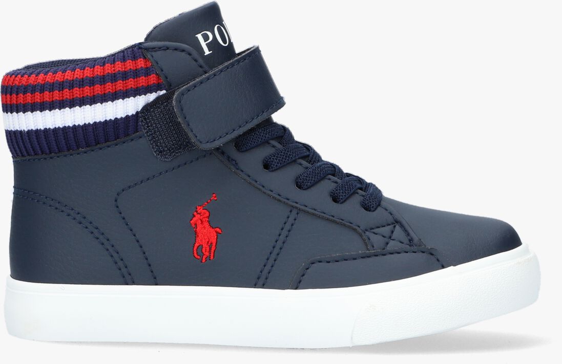 POLO RALPH LAUREN blauwe polo ralph lauren hoge sneaker theron boot