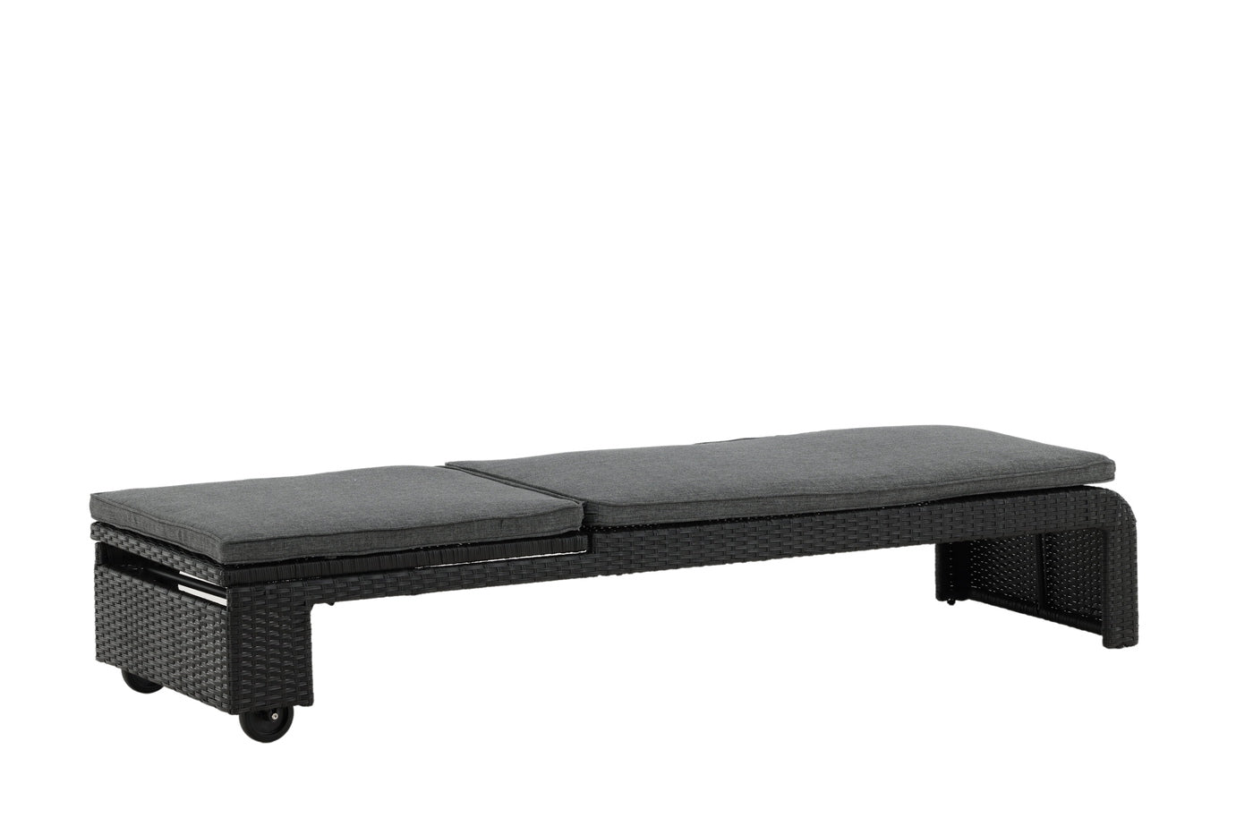 FjÃ´rd - Lounge Ligbed Zwart|Grijs - London