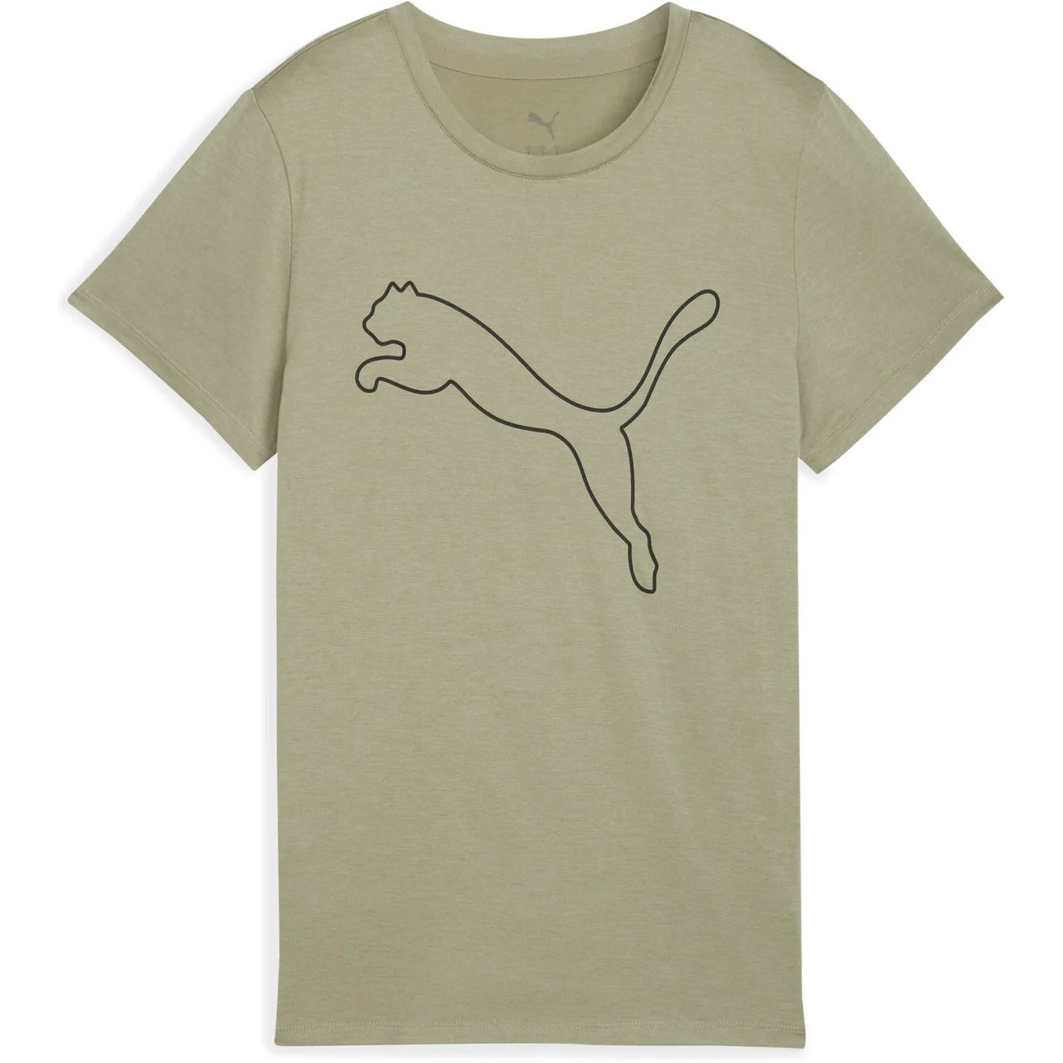 PumaW TAD ESSENTIAL Heather Logo Tee