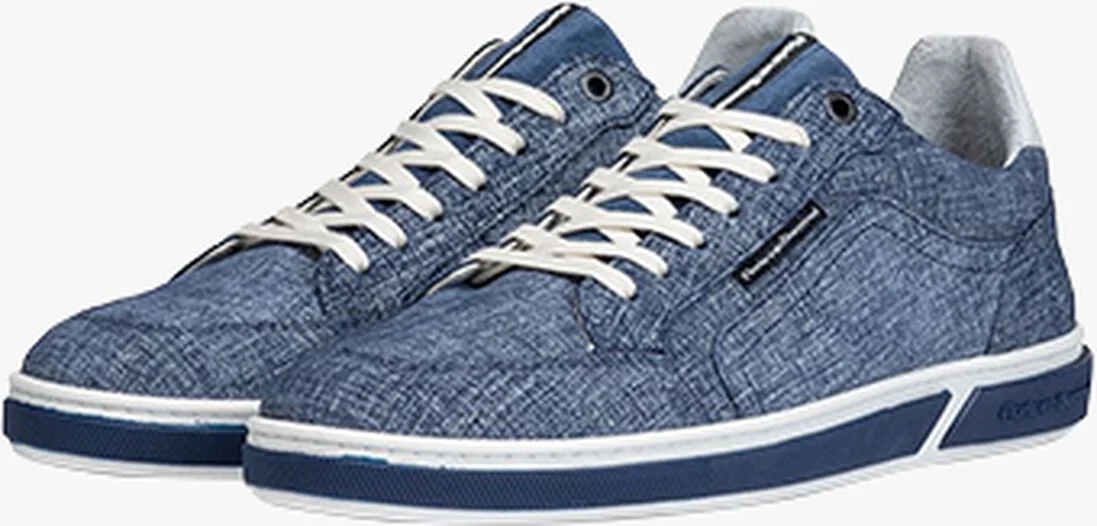 FLORIS VAN BOMMEL donkerblauwe floris van bommel lage sneakers sfm-10202