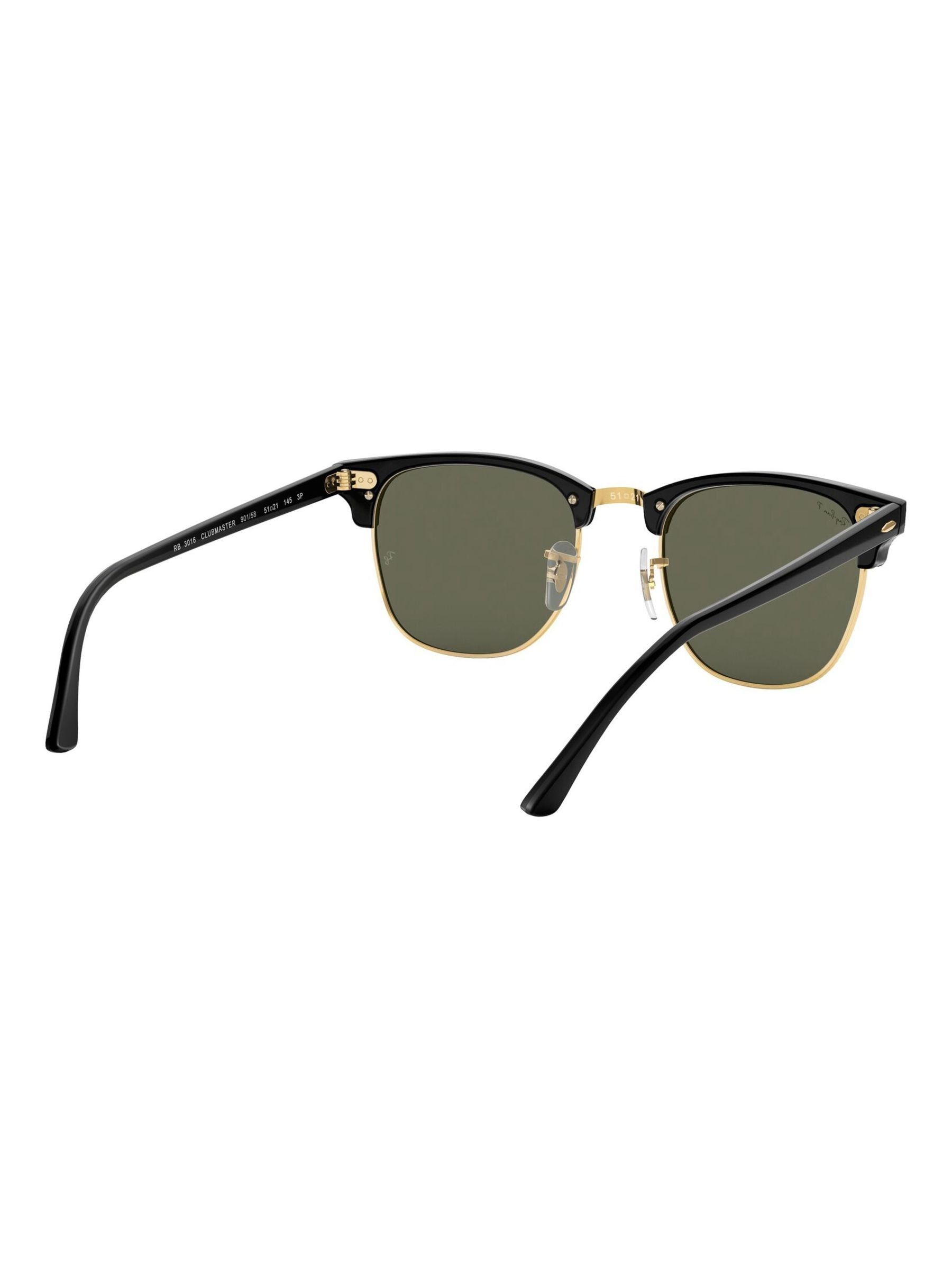 Zwart - Ray-Ban Clubmaster zonnebril