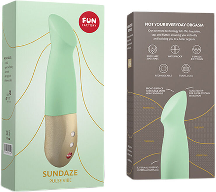 FUN-FACTORY FUN FACTORY - SUNDAZE PULSE VIBE PISTACHIO Pistachino