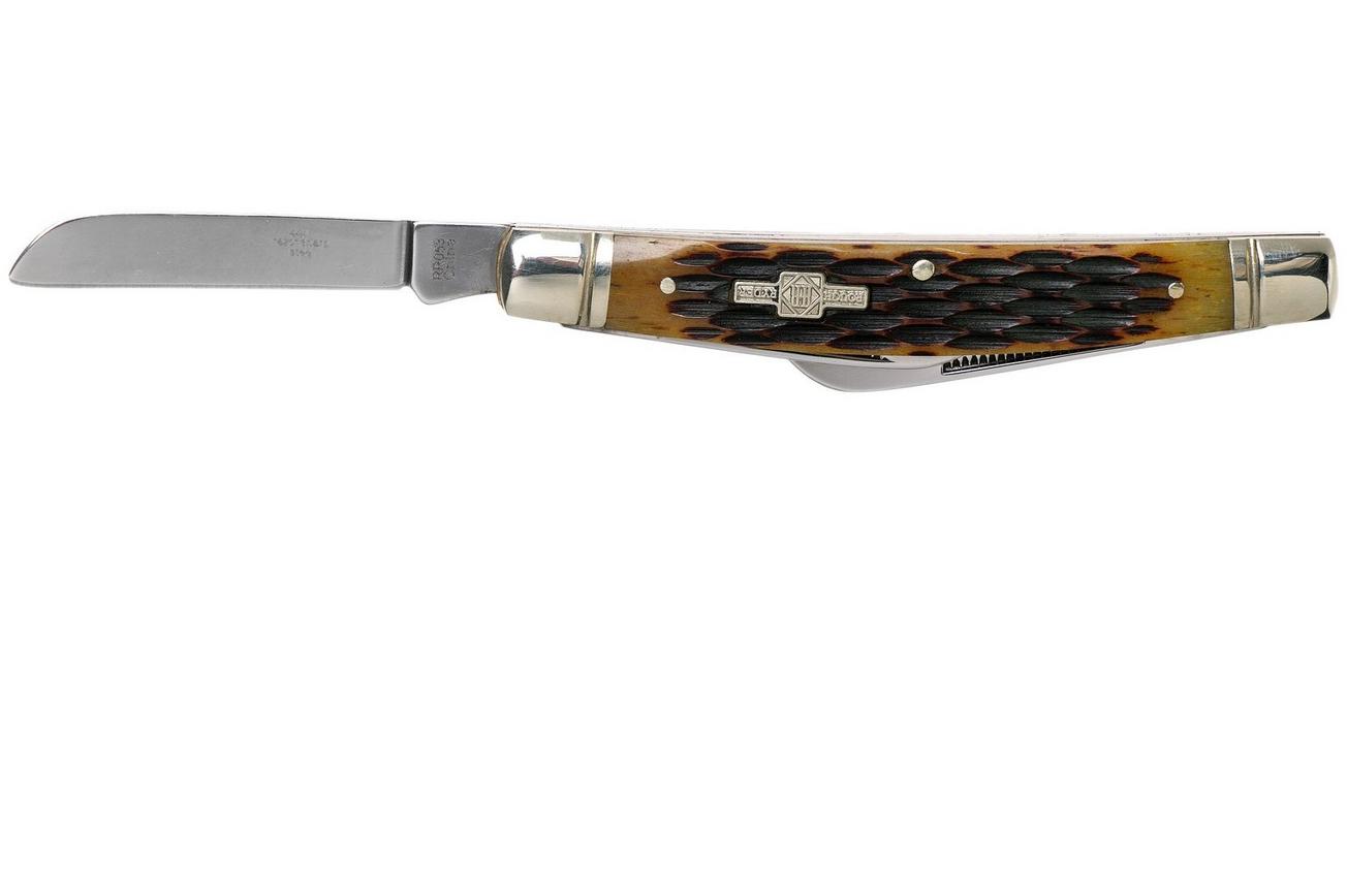 Rough Ryder Congress Amber Bone RR053 slipjoint zakmes