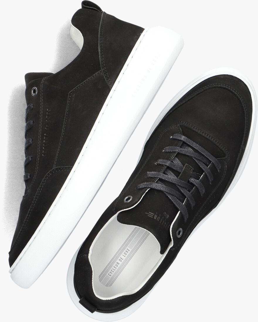 CYCLEUR DE LUXE zwarte cycleur de luxe lage sneakers roubaix