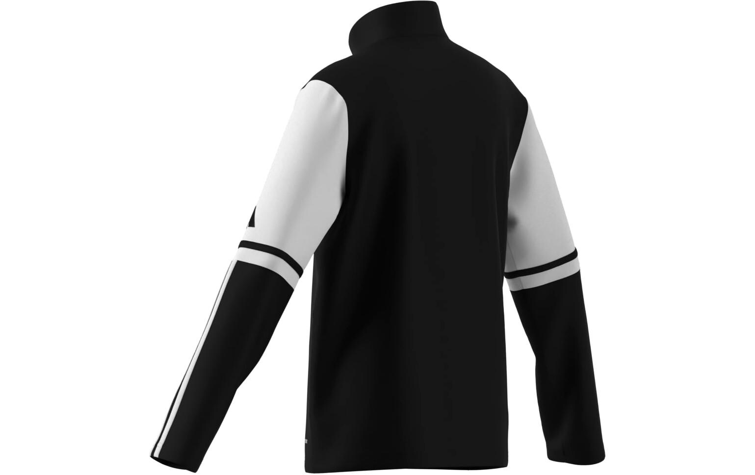 Jacket Training SQ25 Y 128, Schwarz/WeissTrainingsanzug-Oberteil