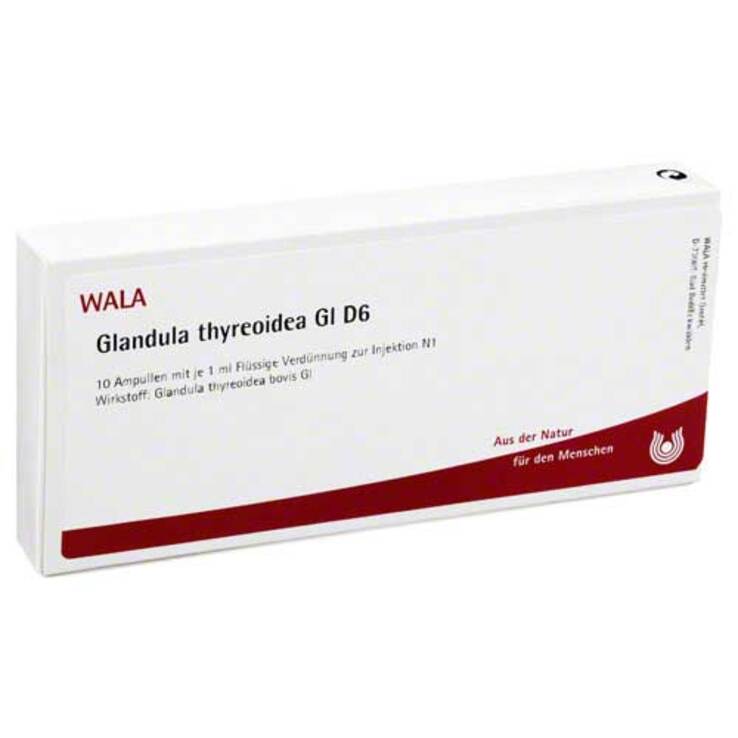 Glandula Thyreoidea GL D 6 Ampullen, 10X1 ml