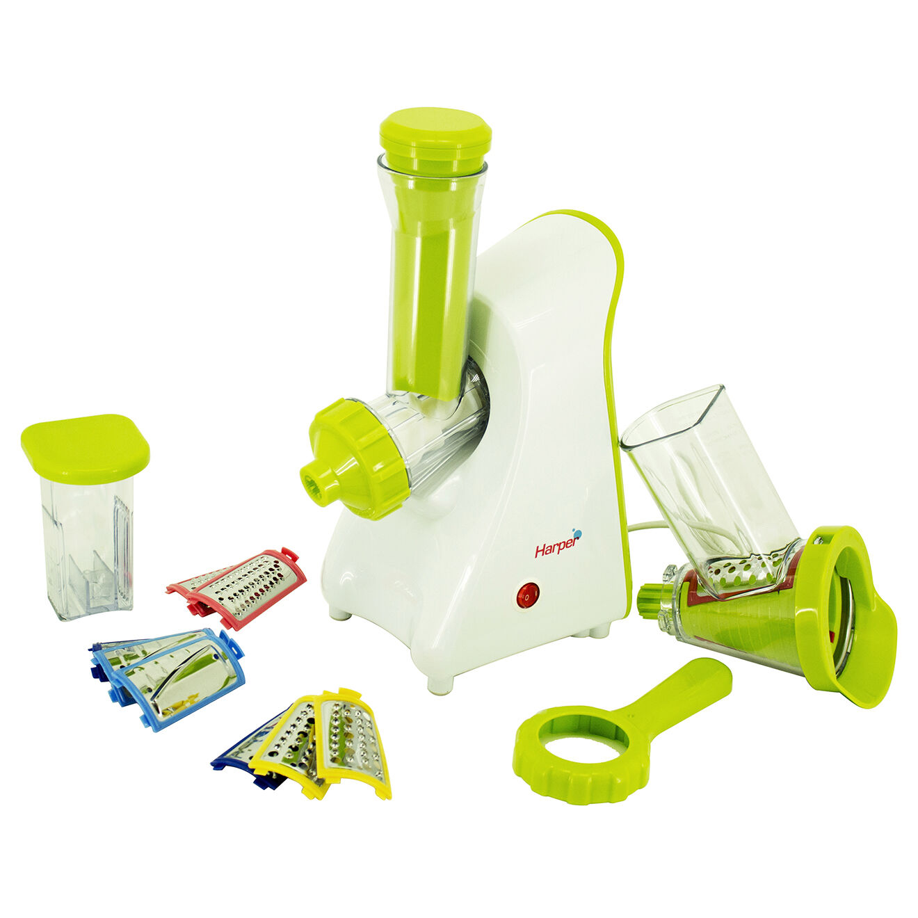 Harper Hachoir électrique & sorbetière vert/blanc