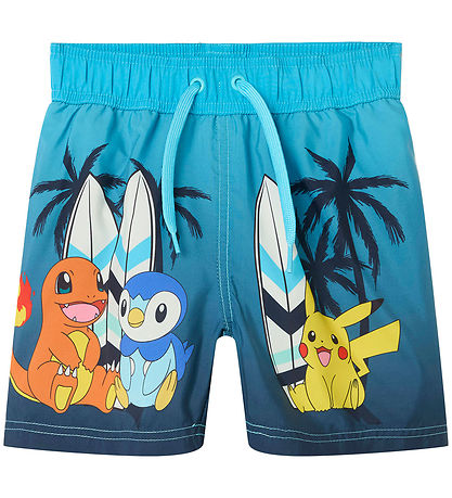 Name It Badeshorts - NmmMccoy - Blaufisch