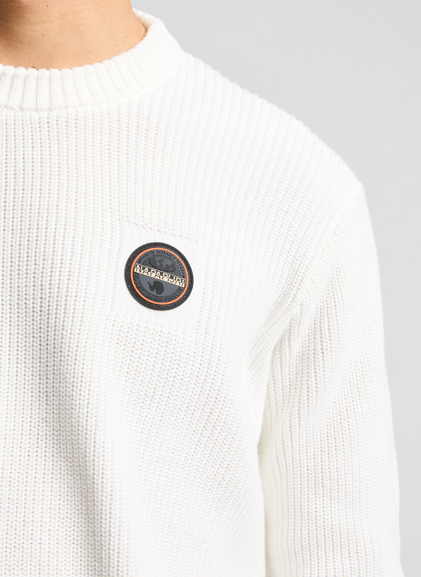 NAPAPIJRI Pull en coton - Blanc