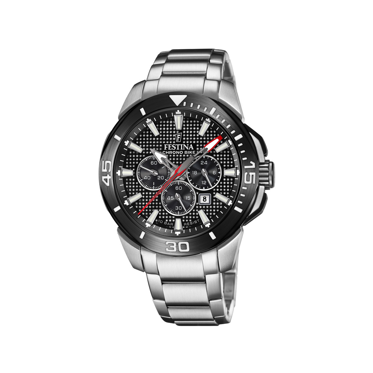 Montre FESTINA Chronobike homme chronographe acier