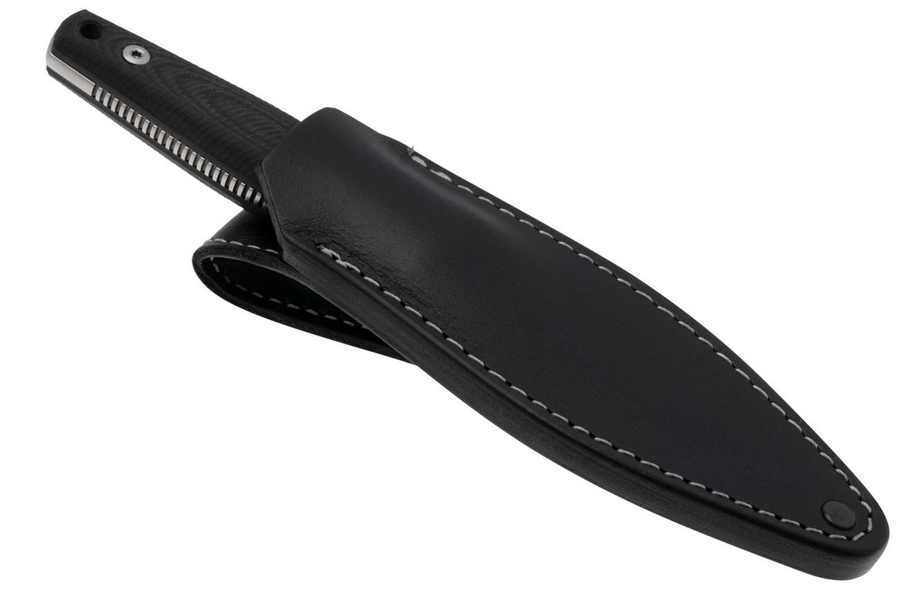 MKM TPF Defense MK-TPFD-GBK CPM MagnaCut, Black G10 vaststaand mes, Bob Terzuola design