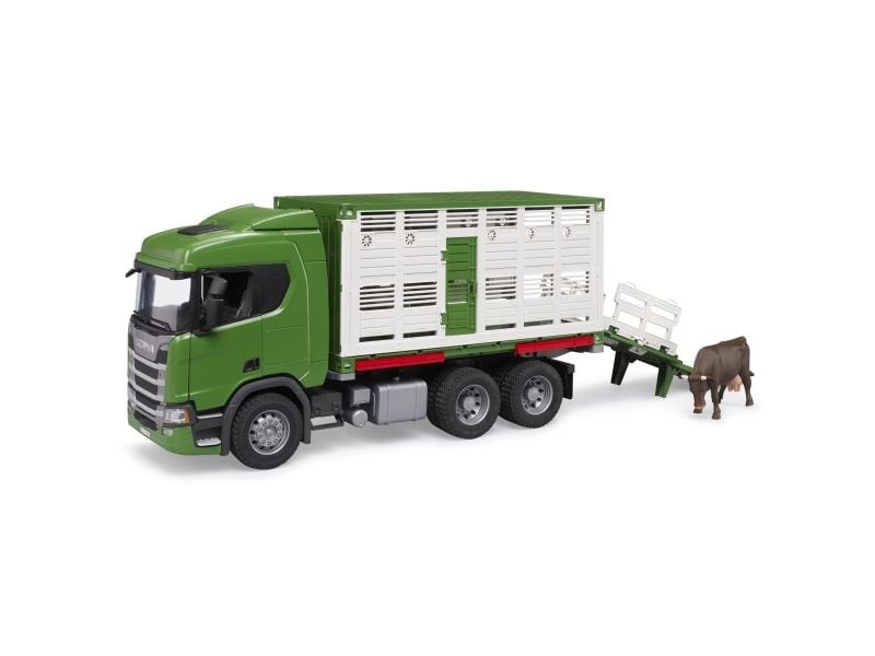 Bruder Spielwaren Scania Super LKW Tiertransport-LKW