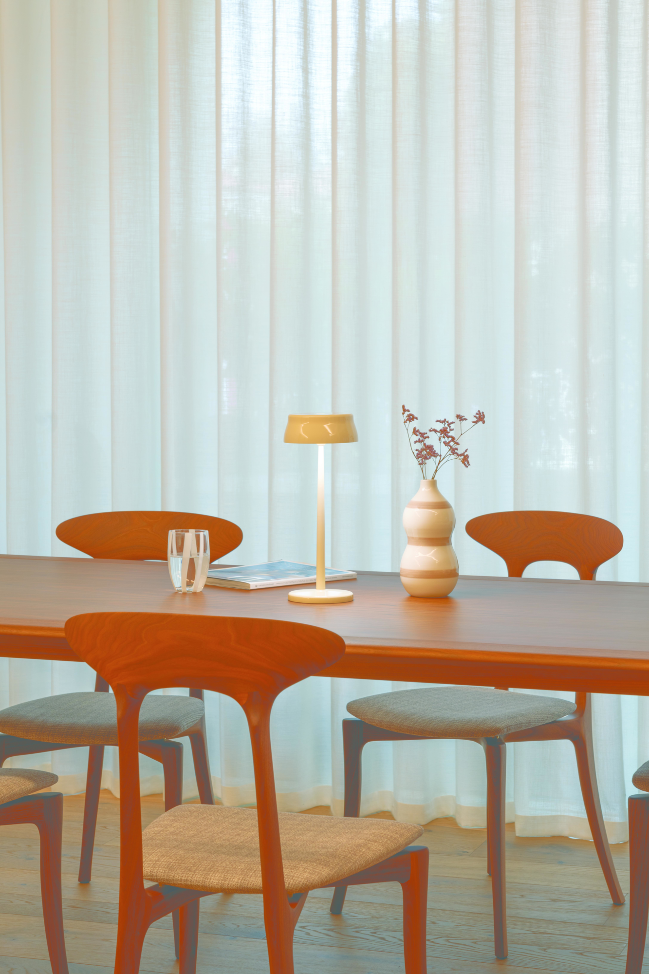 Zafferano oplaadbare tafellamp Sister Light wifi groen
