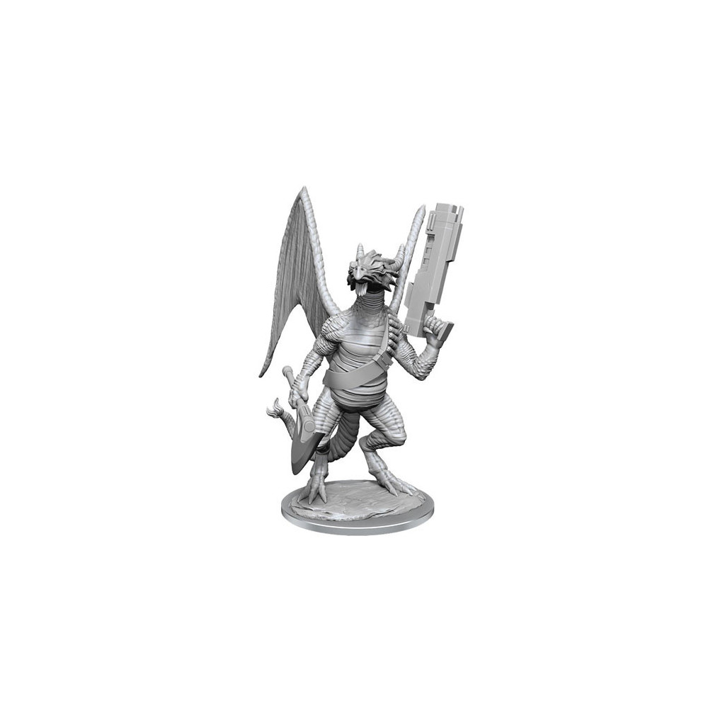 Starfinder Deep Cuts Unpainted Miniatures: Dragonkin