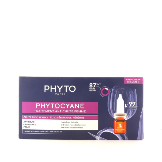 Phytocyane Femme traitement antichute progressive - Perte de cheveux